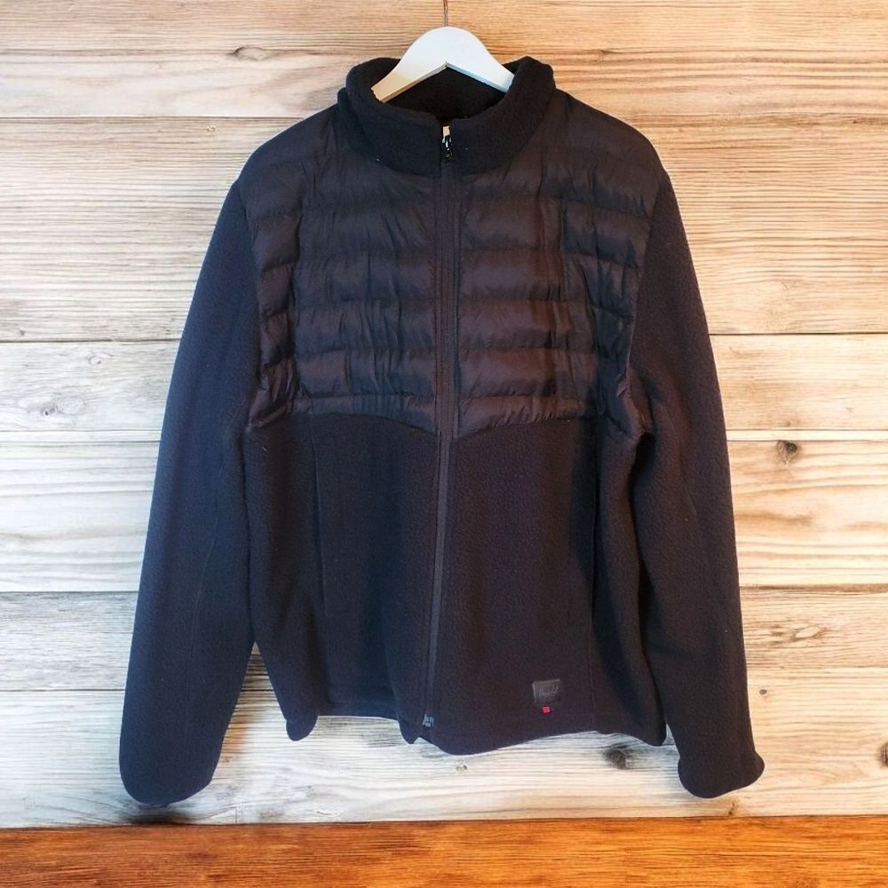 Herschel Thinsulate Hybrid Sherpa Fleece And Down Jacket